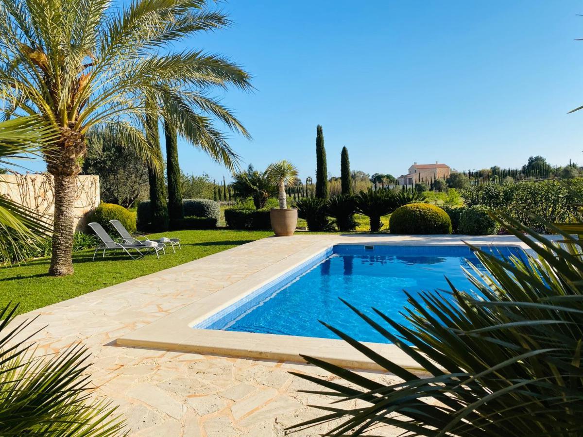 Moderne Finca Can Vicento - Heizung - Pizzaofen Porto Cristo Dış mekan fotoğraf
