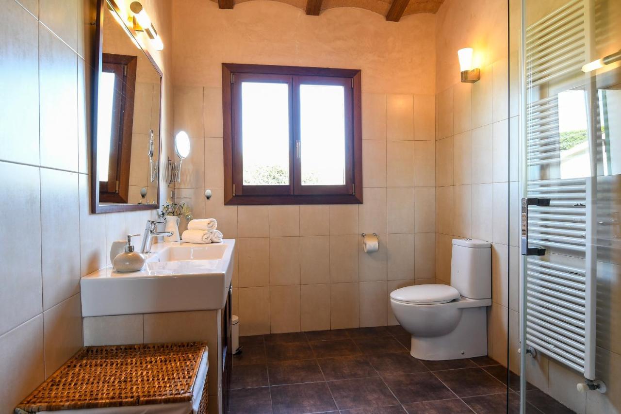 Moderne Finca Can Vicento - Heizung - Pizzaofen Porto Cristo Dış mekan fotoğraf