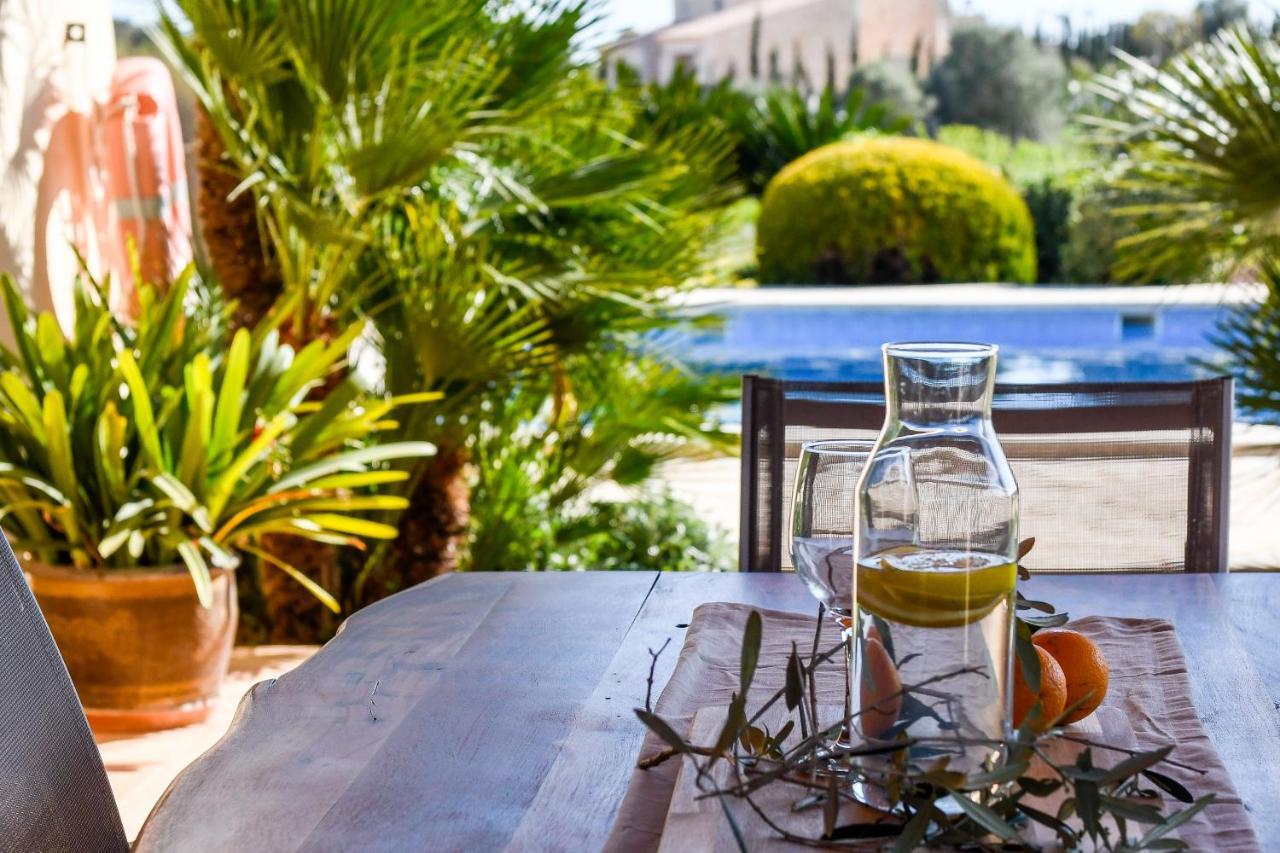 Moderne Finca Can Vicento - Heizung - Pizzaofen Porto Cristo Dış mekan fotoğraf