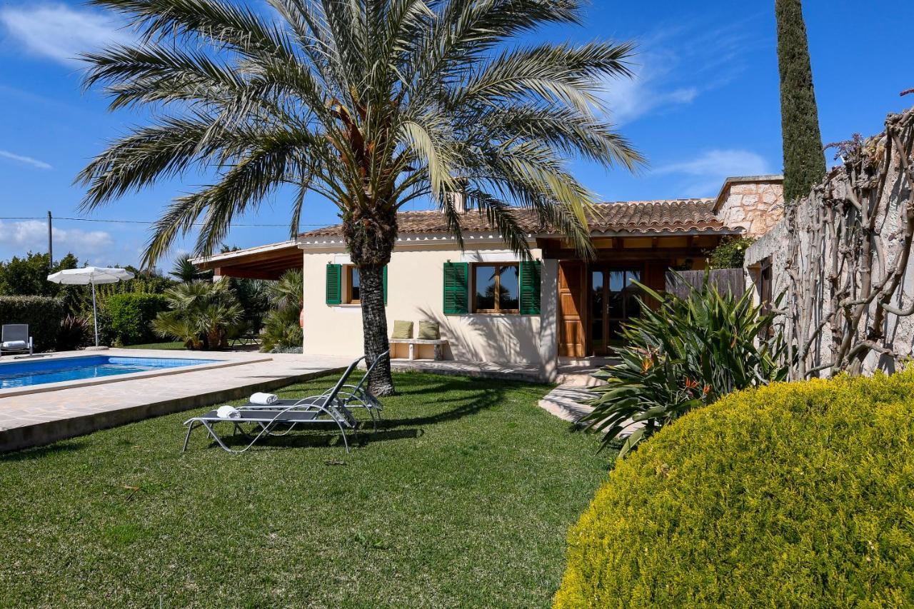 Moderne Finca Can Vicento - Heizung - Pizzaofen Porto Cristo Dış mekan fotoğraf