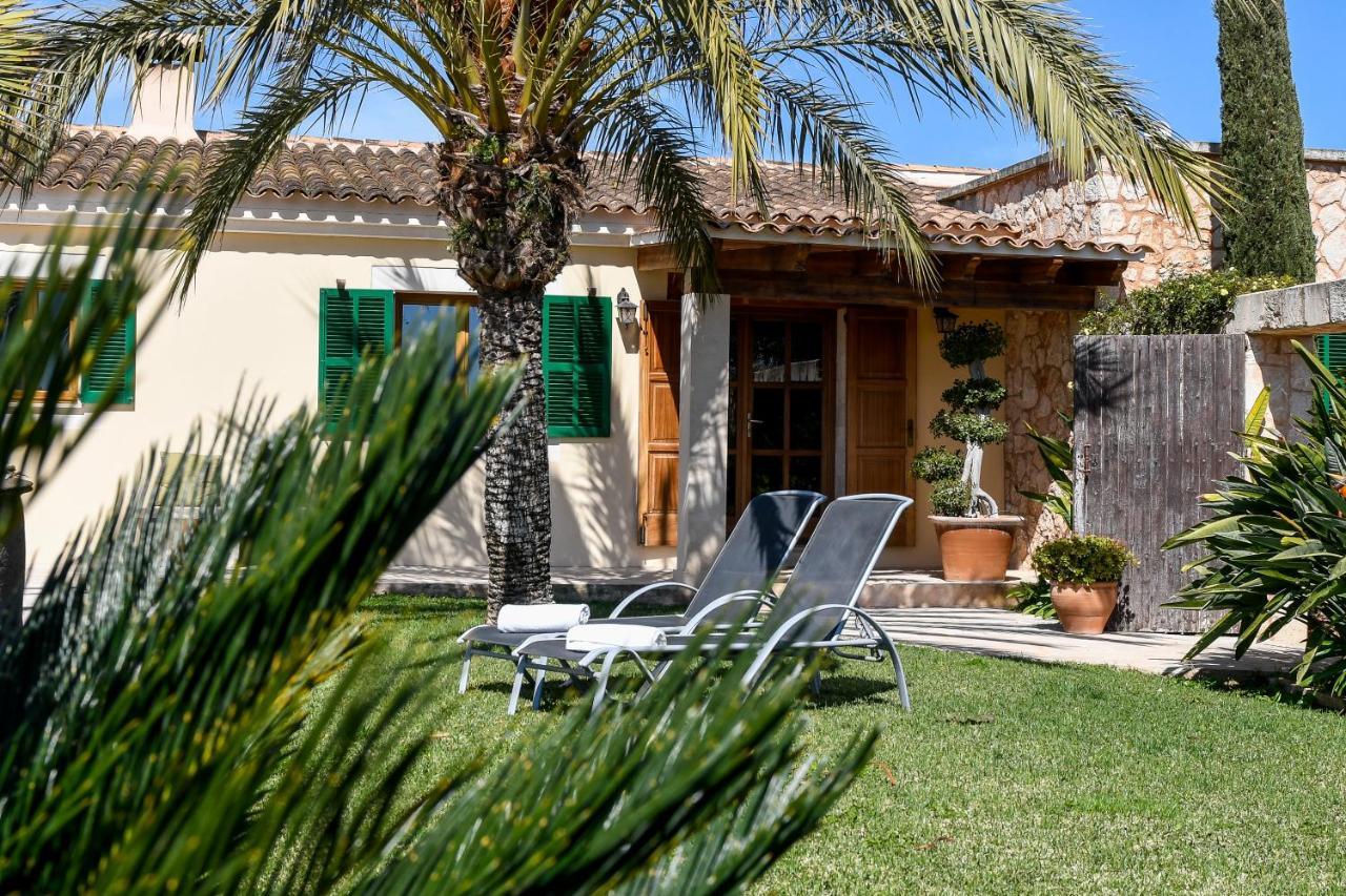 Moderne Finca Can Vicento - Heizung - Pizzaofen Porto Cristo Dış mekan fotoğraf